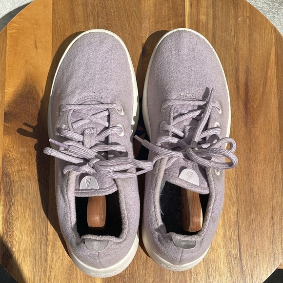 Allbirds Women's Wool Runners Lilac Size 9 - Picture 6 of 9